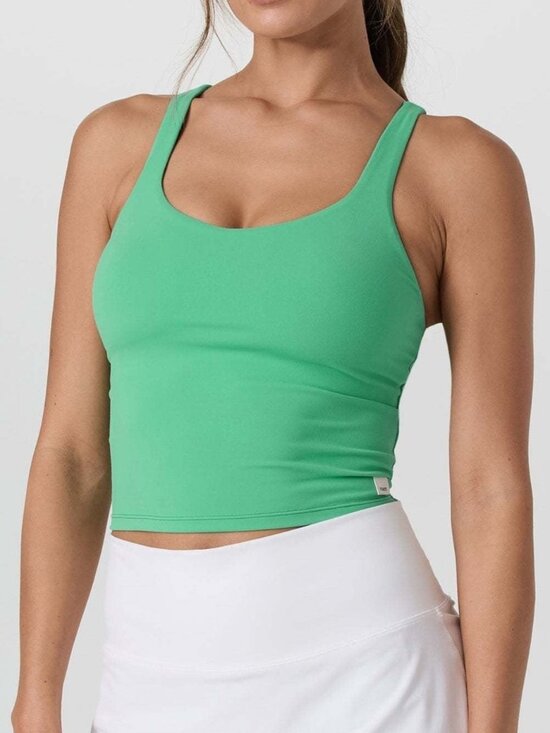 Vuori Tops - Vuori Dynamic Tank - Light Bergamot Green - Size Small